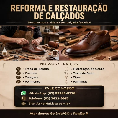 REFORMA DE CALÇADOS